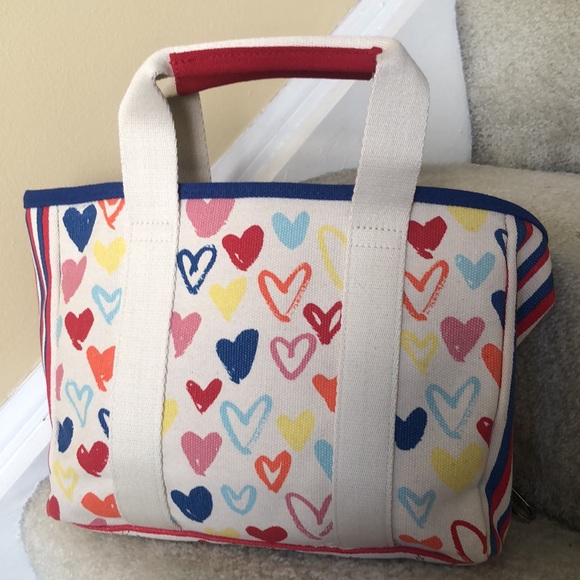 NWOT Brighton red white and you tote - Picture 4 of 8